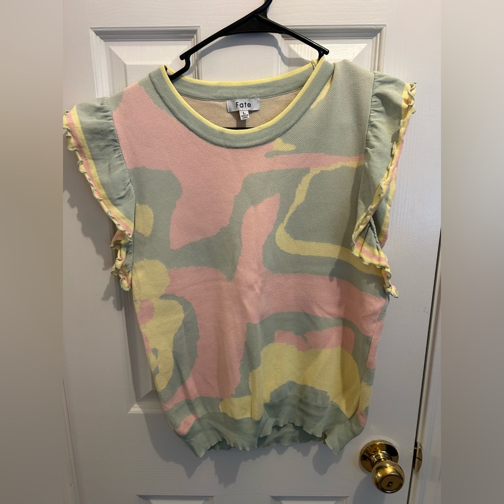 Fate Multicolor Pastel Sweater